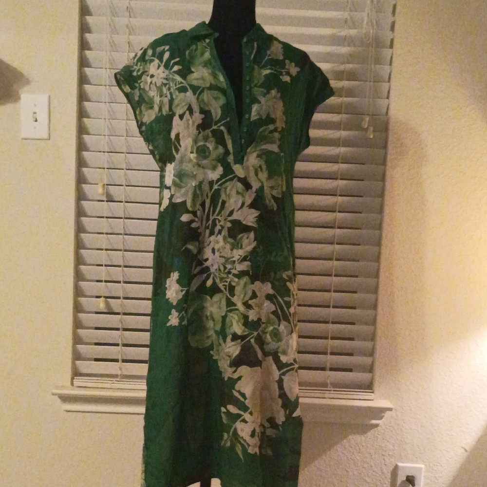 Johnny Was  Workshop. Size Small. Like New. DOLMAN SHIRT DRESS